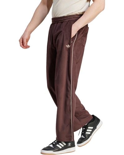 Vintage Grey/Purple Stripe ADIDAS Tracksuit pants with all over diaman –  Ragyard