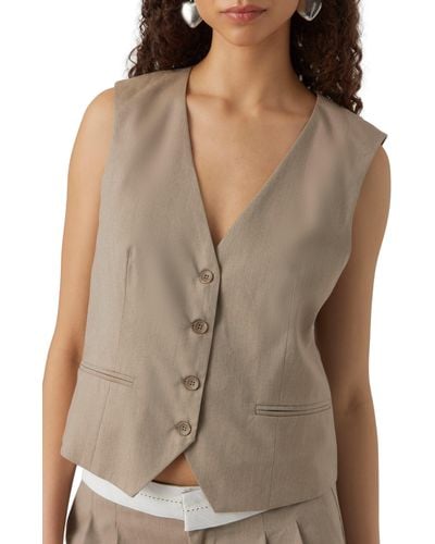 Vero Moda Waistcoats 65% off Sale Lyst up to gilets and Online | | Women for