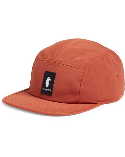 COTOPAXI Cada Dia 5-panel Hat - Red