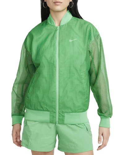 Nike Essentials Bomber Jacket - Green