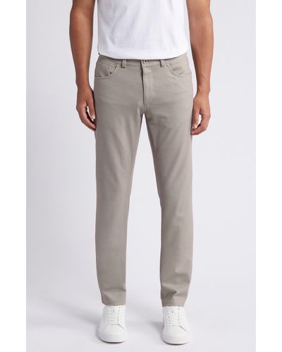 Brax Chuck Modern Fit Five-pocket Pants - Gray