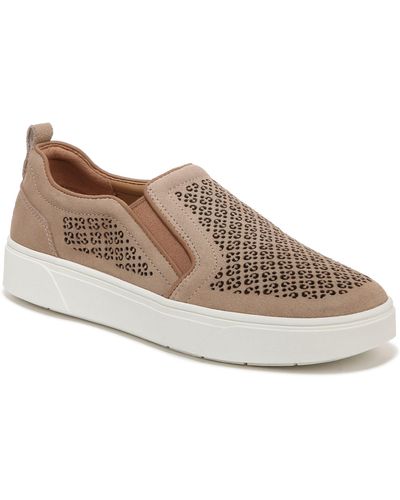 Vionic Kimmie Perforated Suede Slip-on Sneaker - Multicolor