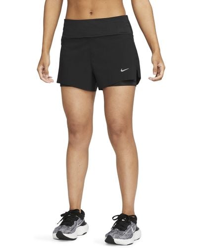 Nike Dri-fit Swift Running Shorts - Black