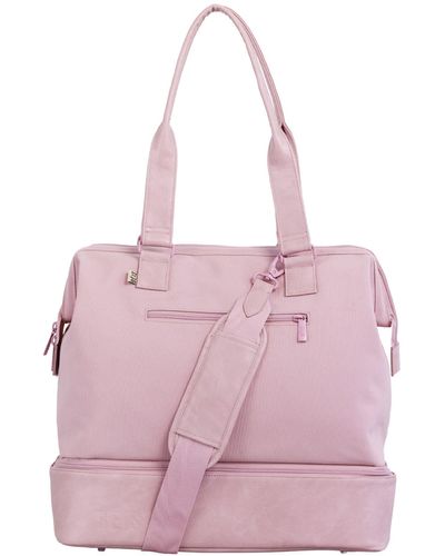 BEIS The Mini Convertible Weekend Travel Bag - Pink