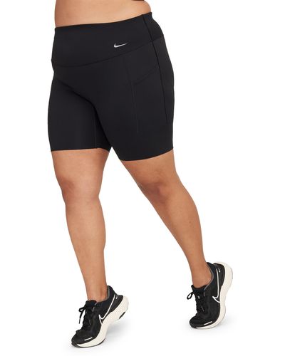 Nike Dri-fit Universa High Waist Bike Shorts - Black