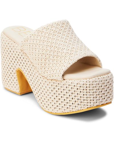 Matisse Como Platform Sandal - Natural