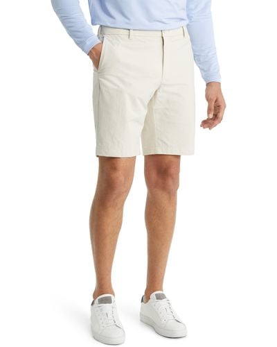 Peter Millar Crown Crafted Surge Performance Water Resistant Shorts - White