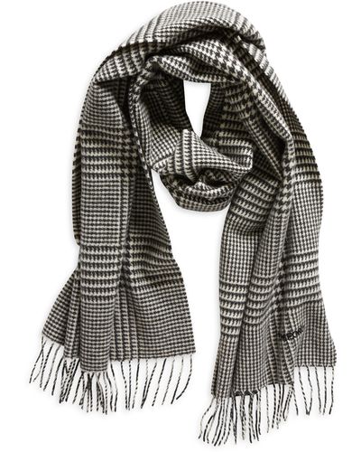 Tom Ford Houndstooth Check Wool - Black