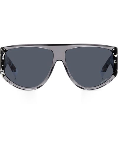 Missoni 61mm Flat Top Sunglasses - Blue