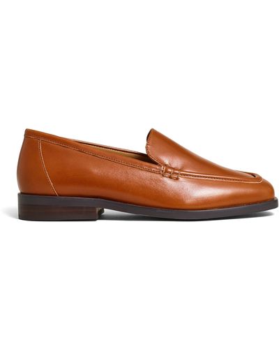 Madewell Ludlow Square Toe Loafer - Brown