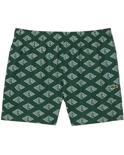 Lacoste Uni Swim Trunks - Green