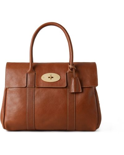 Mulberry Bayswater Leather Satchel - Brown