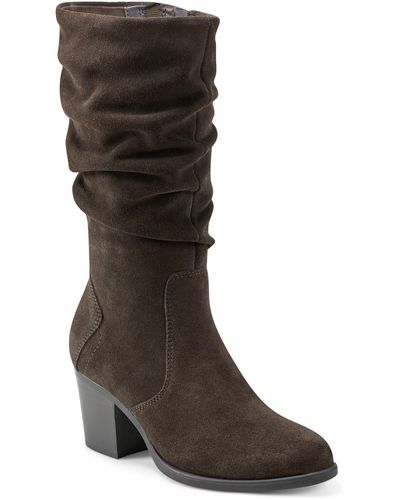 Earth Earth Vine Slouch Boot - Brown
