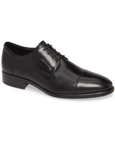 Ecco Citytray Cap Toe Derby - Black