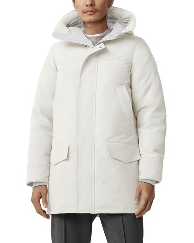 Canada Goose Langford Humanature Label 625 Fill Power Down Parka - White