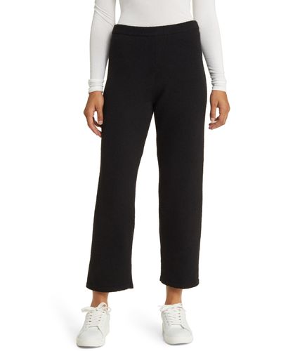 Caslon Caslon(r) Sweater Pants - Black
