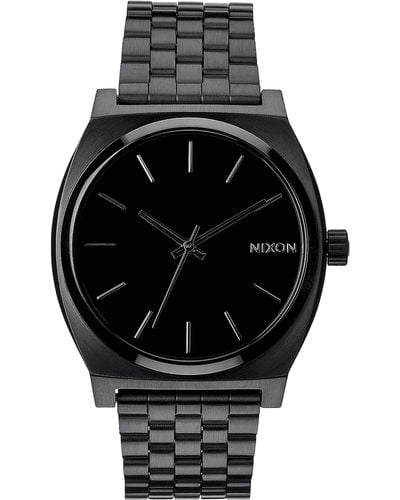 Nixon The Time Teller Bracelet Watch - Black