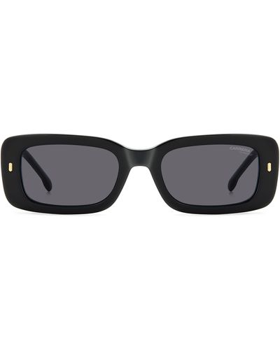 Carrera 53mm Gradient Rectangular Sunglasses - Black