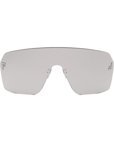 Fendi The First Rectangular Shield Sunglasses - Multicolor