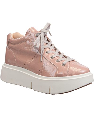 Naked Feet Essex High Top Sneaker - Pink