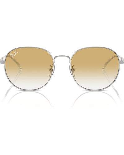 Ray-Ban 57mm Phantos Round Sunglasses - Natural