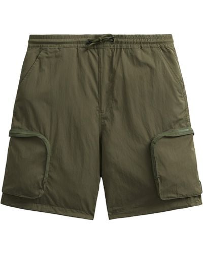 Alpha Industries Pull-on Cargo Shorts - Green