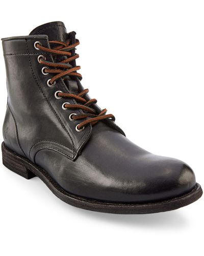 Frye Tyler Lace-up Boot - Brown