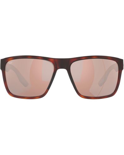 Costa Del Mar Paunch Xl 59mm Square Sunglasses - Pink