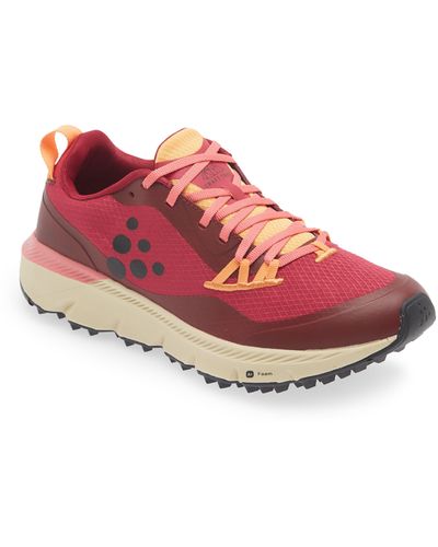 C.r.a.f.t Adv Nordic Trail Running Shoe - Red