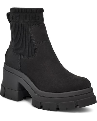 UGG ugg(r) Brooklyn Platform Chelsea Boot - Black