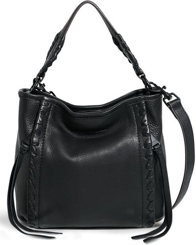 Aimee Kestenberg Artisan Bucket Crossbody Bag - Black
