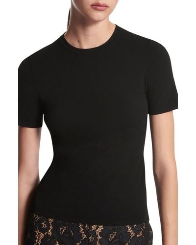 Michael Kors Short-sleeve Crewneck T-shirt - Black