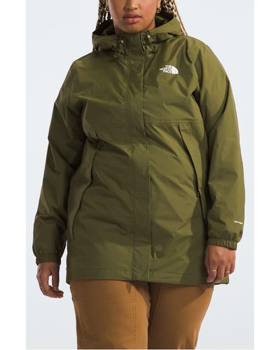 The North Face Antora Waterproof Jacket - Green