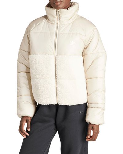 adidas Originals Court Polar Puffer Jacket - White