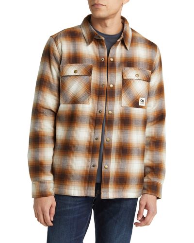 Outdoor Research Feedback Water Resistant Shirt Jacket - Brown