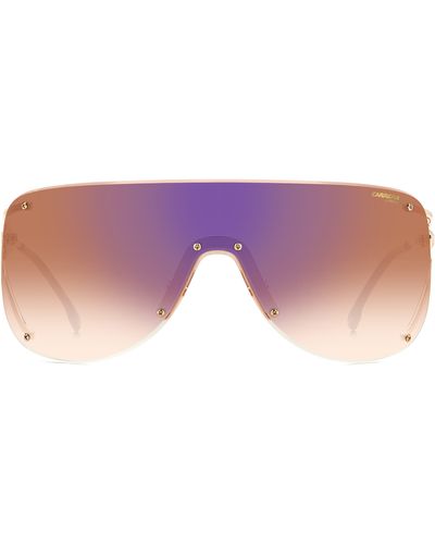 Carrera 99mm Shield Sunglasses - Purple