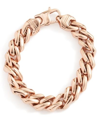 THE KNOTTY ONES Curb Chain Bracelet - Pink