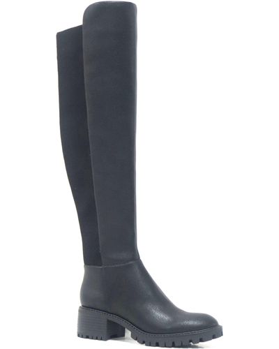Kenneth Cole Riva Knee High Boot - Blue