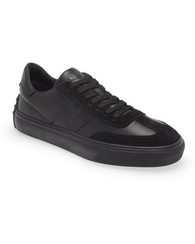 Tod's Allacciata Low Top Sneaker - Black