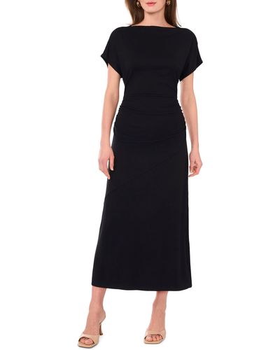 Halogen® Halogen(r) Dolman Sleeve Midi Dress - Black