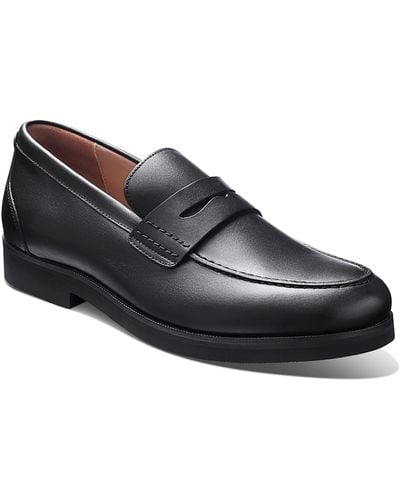 Samuel Hubbard Shoe Co. Tailored Traveler Penny Loafer - Black