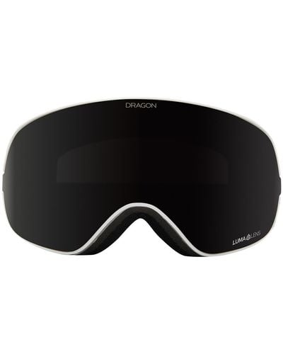 Dragon X2s 72mm Spherical Snow goggles With Bonus Lenses - Black