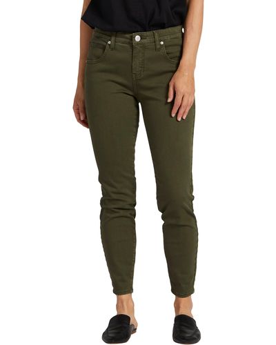 Jag Jeans Cecilia Skinny Fit Pants - Green
