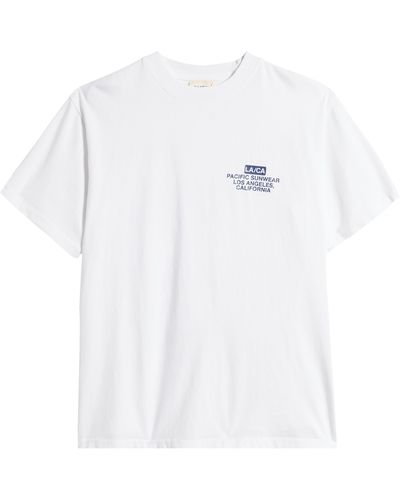 PacSun 1980 La Cotton Graphic T-shirt - White