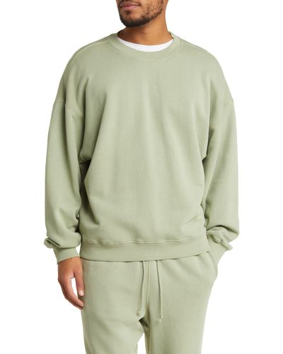 Elwood Core Oversize Crewneck Sweatshirt - Green