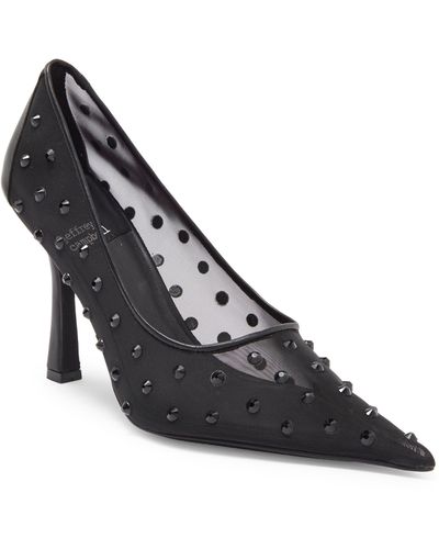 Jeffrey Campbell Genisi Pointed Toe Pump - Black