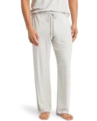 Daniel Buchler Knit Pajama Pants - Gray