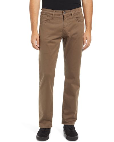 Mavi Jeans Matt Relaxed Fit Twill Pants In Chocolate Twill At Nordstrom Rack - Brown