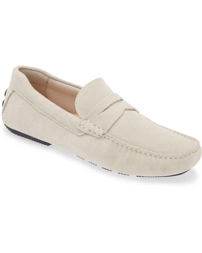 Nordstrom Cody Driving Loafer - White