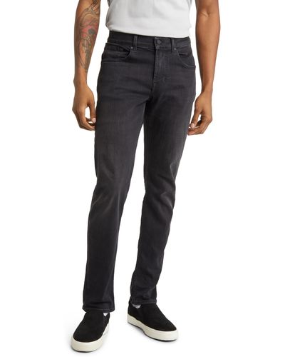 7 For All Mankind Slimmy Tapered Slim Fit Jeans - Black